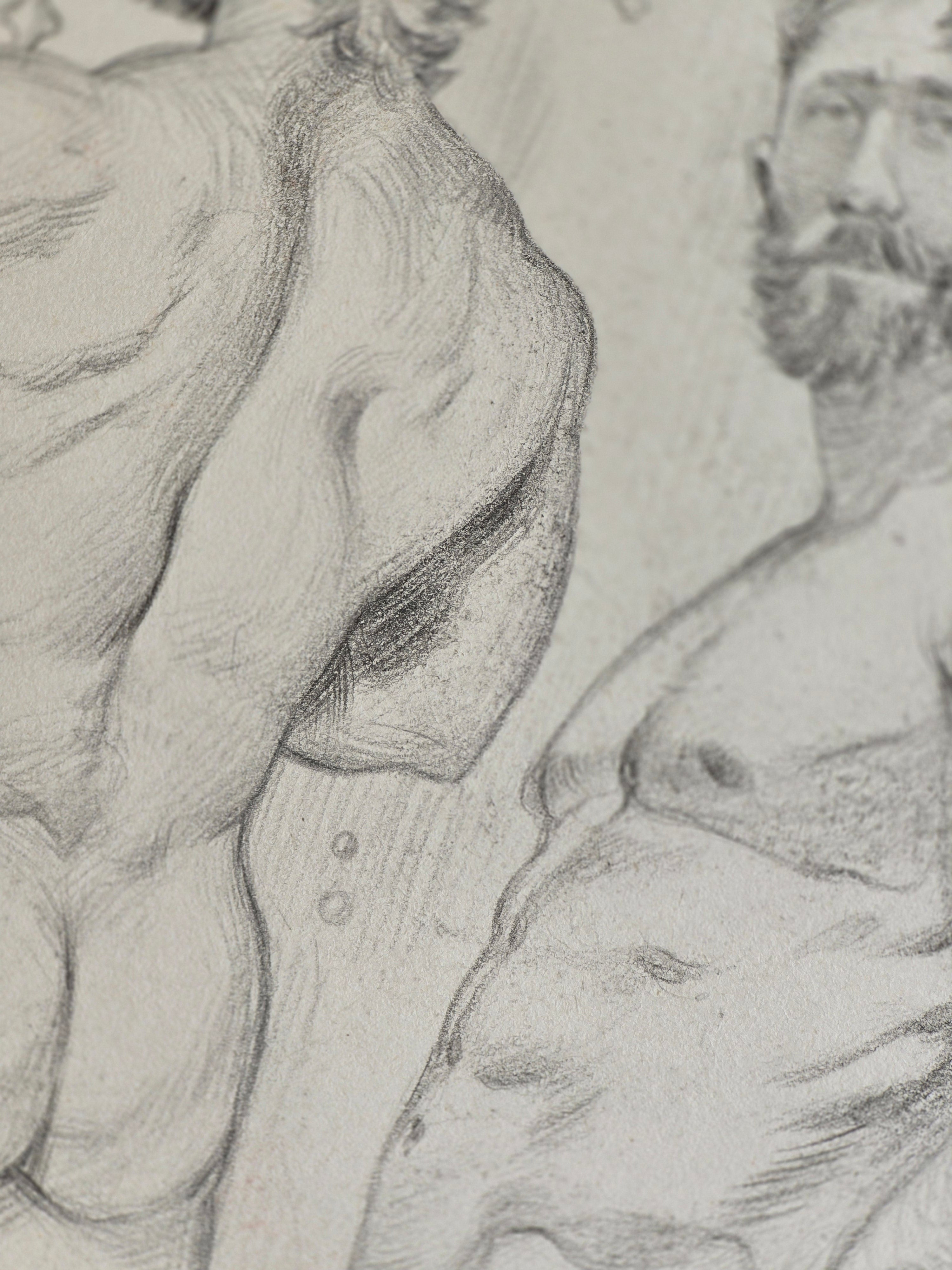 Three Male Form Studies